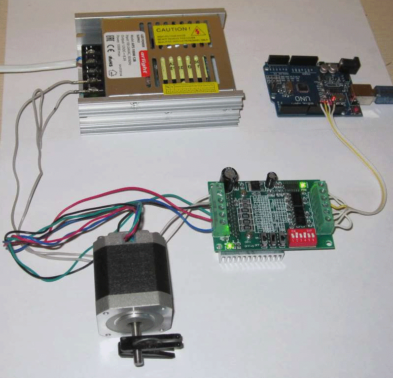 Connecting TB6560-V2 to Arduino